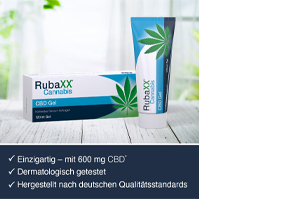 RUBAXX Κάνναβη CBD Gel, 120 g