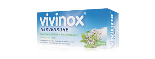 VIVINOX Νευρική ανάπαυση Baldr.+Mel.+Passion.Calming.Drag., 100 St