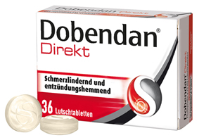 DOBENDAN Direct Flurbiprofen 8,75 mg παστίλιες, 36 τεμάχια