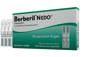 BERBERIL N EDO Οφθαλμικές σταγόνες, 30X0,5 ml