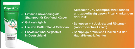 KETOZOLIN Σαμπουάν 2%, 120 ml
