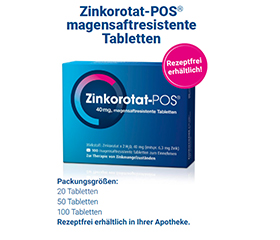 ZINKOROTAT POS δισκία με εντερική επικάλυψη, 100 τεμάχια