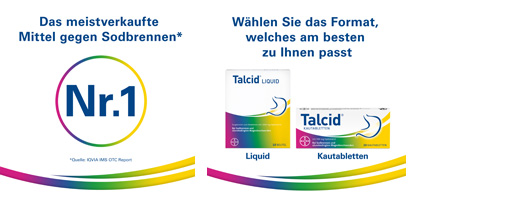 TALCID Υγρό, 20 τεμάχια