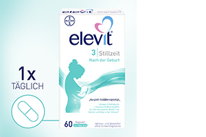 ELEVIT 3 μαλακές κάψουλες θηλασμού, 60 τεμάχια