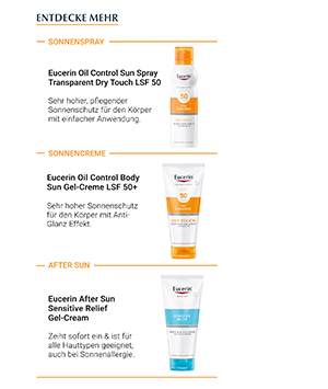 EUCERIN Sun Fluid Hydro Protect Face LSF 50+, 50 ml