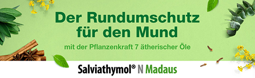 SALVIATHYMOL N Σταγόνες Madaus, 100 ml