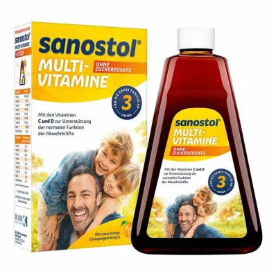 SANOSTOL Χυμός χωρίς προσθήκη ζάχαρης, 230 ml