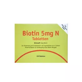 BIOTIN δισκία 5 mg N, 150 τεμάχια
