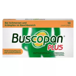 BUSCOPAN συν 10 mg/800 mg υπόθετα, 10 τεμάχια
