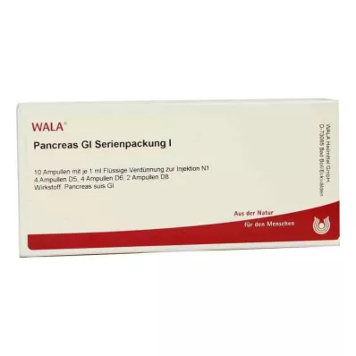 PANCREAS GL Σειριακή συσκευασία 1 αμπούλα, 10X1 ml