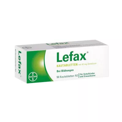 LEFAX Μασώμενα δισκία, 50 τεμάχια