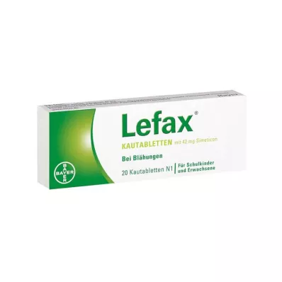 LEFAX Μασώμενα δισκία, 20 τεμάχια