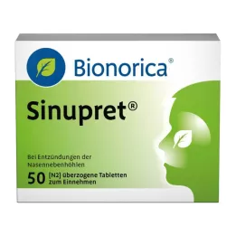 SINUPRET επικαλυμμένα δισκία, 50 τεμάχια