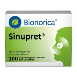 SINUPRET επικαλυμμένα δισκία, 100 τεμάχια