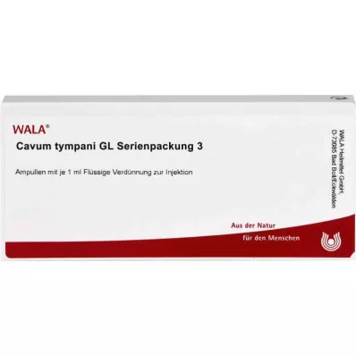 CAVUM tympani GL Σειριακή συσκευασία 3 αμπούλες, 10X1 ml