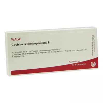 COCHLEA GL Σειριακή συσκευασία 3 αμπούλες, 10X1 ml