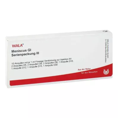 MENISCUS GL Σειριακή συσκευασία 3 αμπούλες, 10X1 ml