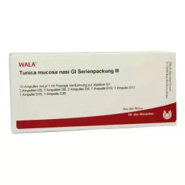 TUNICA mucosa nasi GL Σειριακή συσκευασία 3 αμπούλες, 10X1 ml