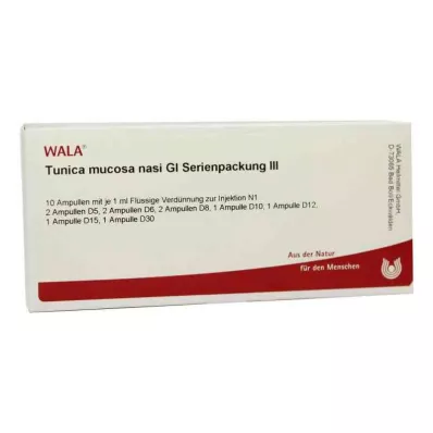 TUNICA mucosa nasi GL Σειριακή συσκευασία 3 αμπούλες, 10X1 ml