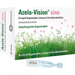 AZELA-Vision sine 0,5 mg/ml οφθαλμική εφάπαξ δόση, 20X0,3 ml