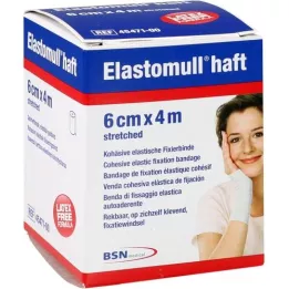 ELASTOMULL αυτοκόλλητος επίδεσμος στερέωσης 6 cmx4 m, 1 τεμάχιο