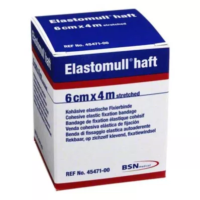 ELASTOMULL αυτοκόλλητος επίδεσμος στερέωσης 6 cmx4 m, 1 τεμάχιο ELASTOMULL αυτοκόλλητος επίδεσμος στερέωσης 6 cmx4 m, 1 τεμάχιο