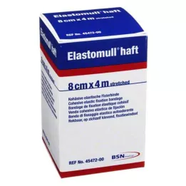 ELASTOMULL αυτοκόλλητος επίδεσμος στερέωσης 8 cmx4 m, 1 τεμάχιο