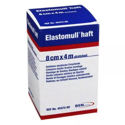 ELASTOMULL αυτοκόλλητος επίδεσμος στερέωσης 8 cmx4 m, 1 τεμάχιο ELASTOMULL αυτοκόλλητος επίδεσμος στερέωσης 8 cmx4 m, 1 τεμάχιο