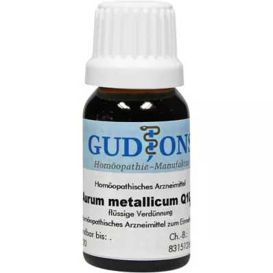 AURUM METALLICUM Διάλυμα Q 10, 15 ml