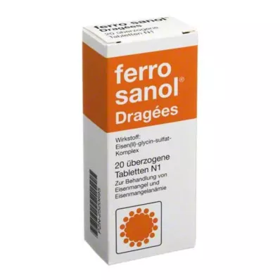 FERRO SANOL επικαλυμμένα δισκία, 20 τεμάχια