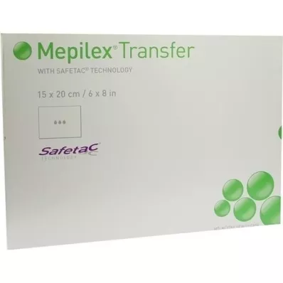 MEPILEX Αφρώδης επίδεσμος μεταφοράς 15x20 cm αποστειρωμένος, 5 τεμάχια
