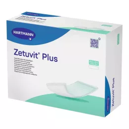 ZETUVIT Plus extra ισχυρή απορροφητική κομπρέσα αποστειρωμένη 20x25 cm, 10 τεμάχια
