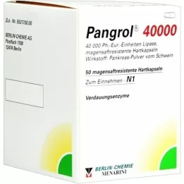 PANGROL 40.000 Σκληρές κάψουλες με εντερική επικάλυψη, 50 τεμάχια