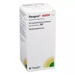 PANGROL 40.000 Σκληρές κάψουλες με εντερική επικάλυψη, 100 τεμάχια