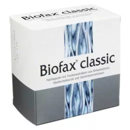 BIOFAX κλασικές σκληρές κάψουλες, 120 τεμάχια