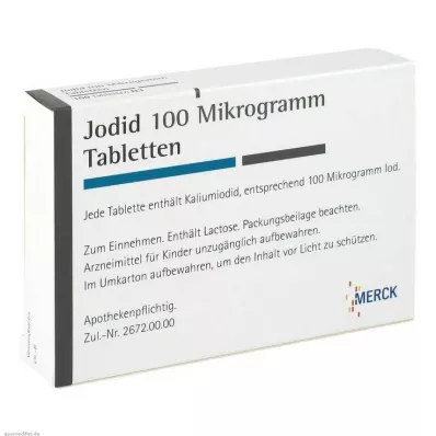 JODID 100 δισκία, 100 τεμάχια
