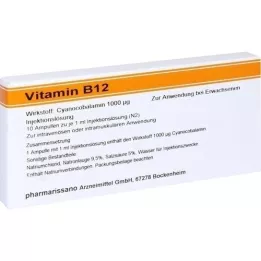 VITAMIN B12 RÖWO Αμπούλες 1.000 μg, 10X1 ml