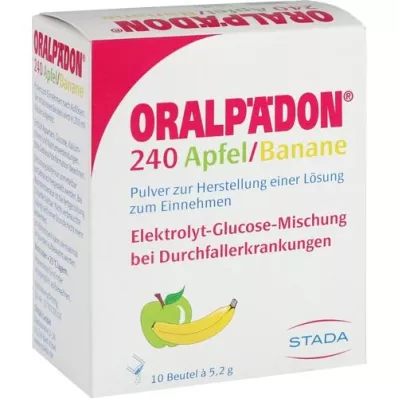 ORALPÄDON 240 Apple Banana Powder, 10 τμχ