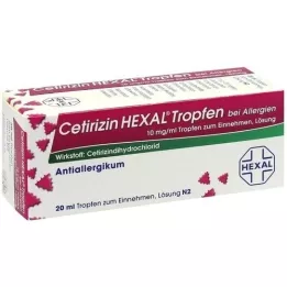 CETIRIZIN HEXAL Σταγόνες για αλλεργίες, 20 ml