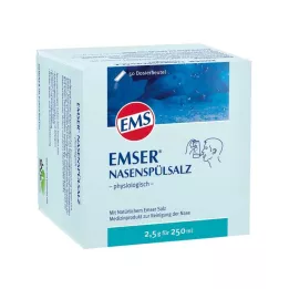 EMSER Αλάτι ρινικού ξεπλύματος φυσιολογικό Btl., 50 τμχ