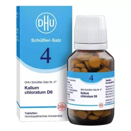 BIOCHEMIE DHU 4 Χλωριούχο κάλιο D 6 δισκία, 200 τεμάχια