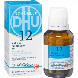 BIOCHEMIE DHU 12 Calcium sulphuricum D 6 δισκία, 200 κάψουλες