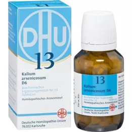 BIOCHEMIE DHU 13 Kalium arsenicosum D 6 δισκία, 200 κάψουλες
