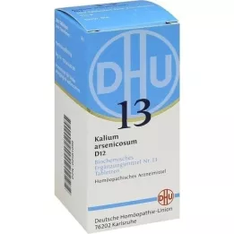 BIOCHEMIE DHU 13 Kalium arsenicosum D 12 δισκία, 200 τεμάχια