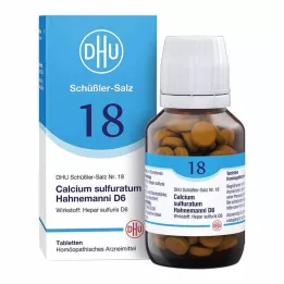 BIOCHEMIE DHU 18 Calcium sulphuratum D 6 δισκία, 200 κάψουλες
