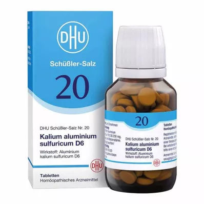BIOCHEMIE DHU 20 Potassium alum.sulfur.D 6 δισκία, 200 τεμάχια BIOCHEMIE DHU 20 Potassium alum.sulfur.D 6 δισκία, 200 τεμάχια