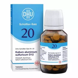 BIOCHEMIE DHU 20 Potassium alum.sulfur.D 12 δισκία, 200 τεμάχια