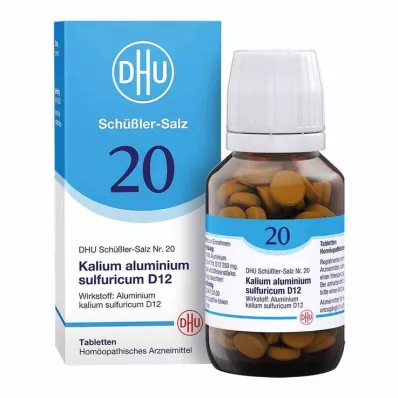 BIOCHEMIE DHU 20 Potassium alum.sulfur.D 12 δισκία, 200 τεμάχια