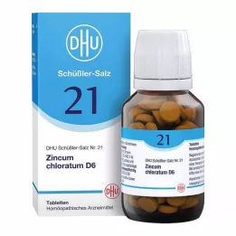 BIOCHEMIE DHU 21 Zincum chloratum D 6 δισκία, 200 κάψουλες