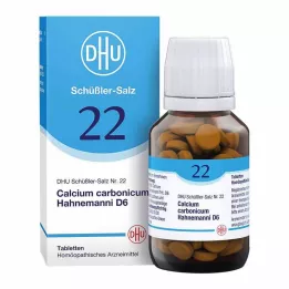 BIOCHEMIE DHU 22 Ανθρακικό ασβέστιο D 6 δισκία, 200 κάψουλες